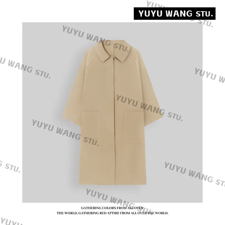 YUYU WANG【秋蕴】长款风衣RB2SQRF2076