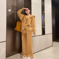 LIRUI【本期挚爱】休闲高级感时尚针织宽松显瘦针织秋冬套装两件套