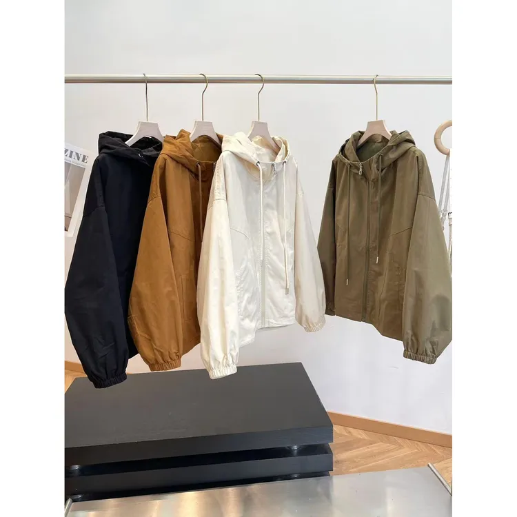 特 精品文艺线！ 韩版宽松英伦斜砂洗全棉！休闲外套23-88女装H6925