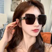 墨镜女夏高级感ins开车专用太阳镜大脸显瘦韩版潮2025年新款眼镜