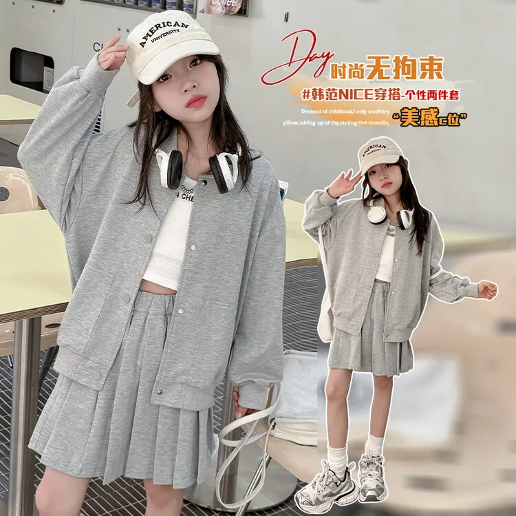 儿童装女童2025年新款春季儿童装女童2025年新款春季套装