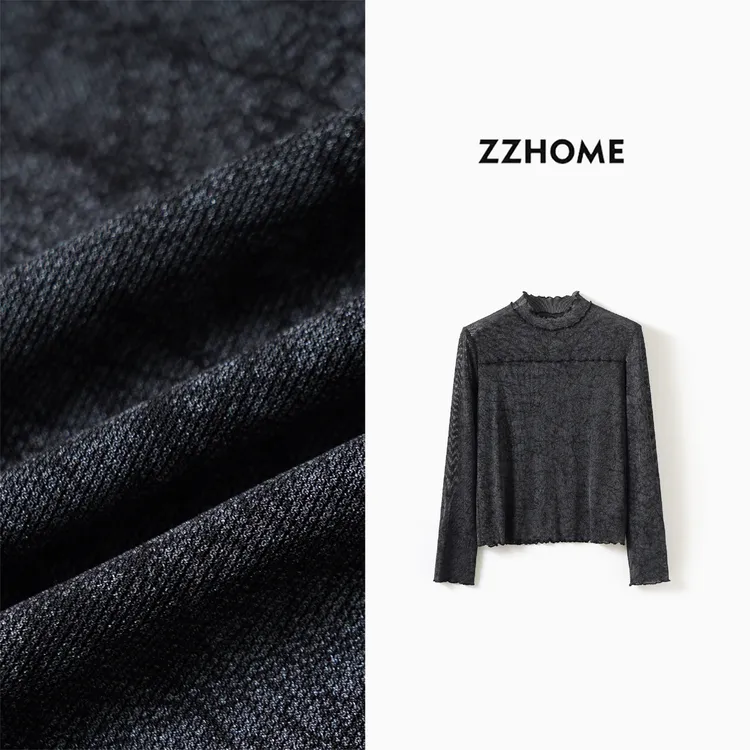 ZOZO HOME | 反常规基础木耳边晕染柔雾打底q173059p