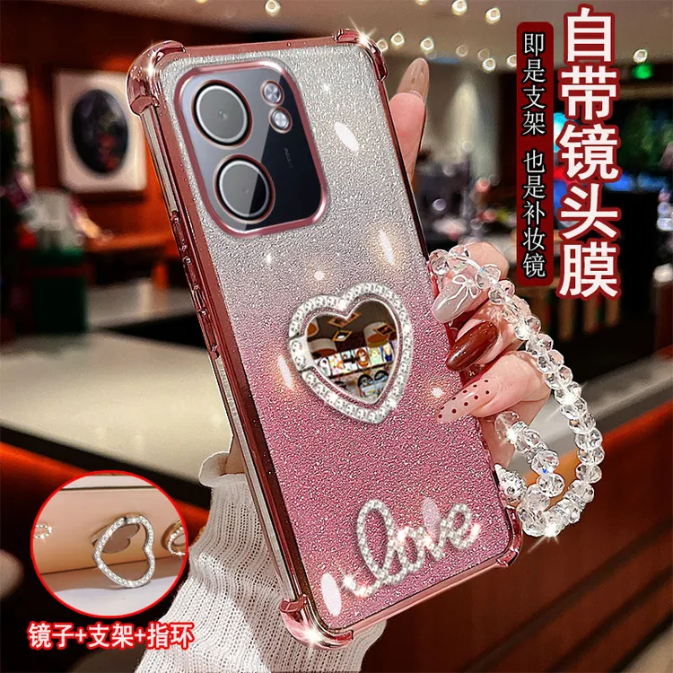 适用OPPO A5x手机壳OPPOA5x镶钻指环支架防摔保护套镜头全包新品