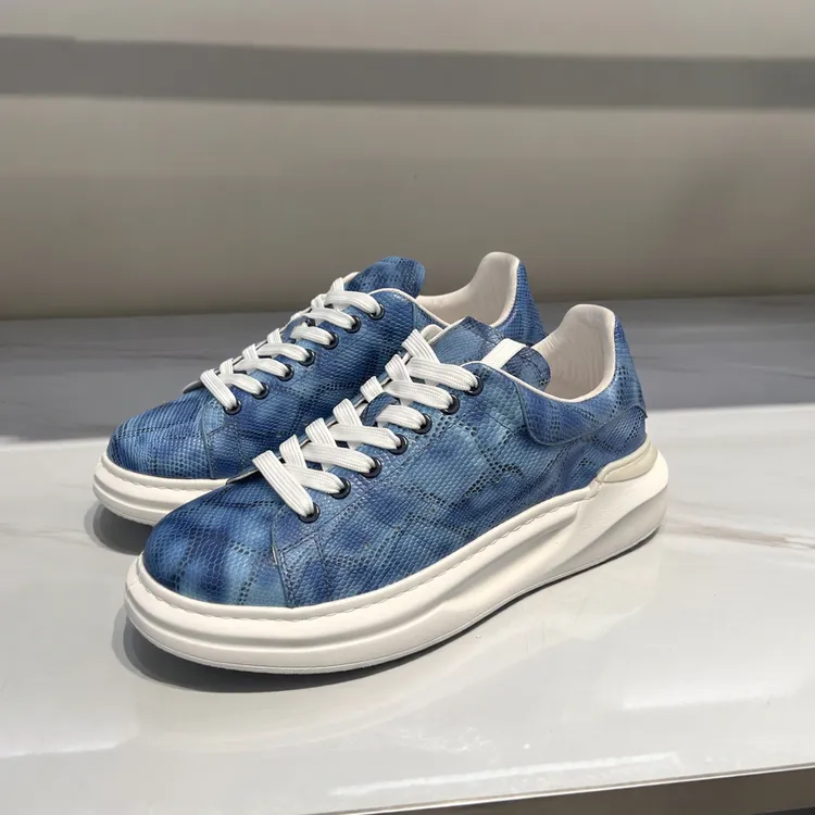 断码特价稀有皮男鞋板鞋-9507款