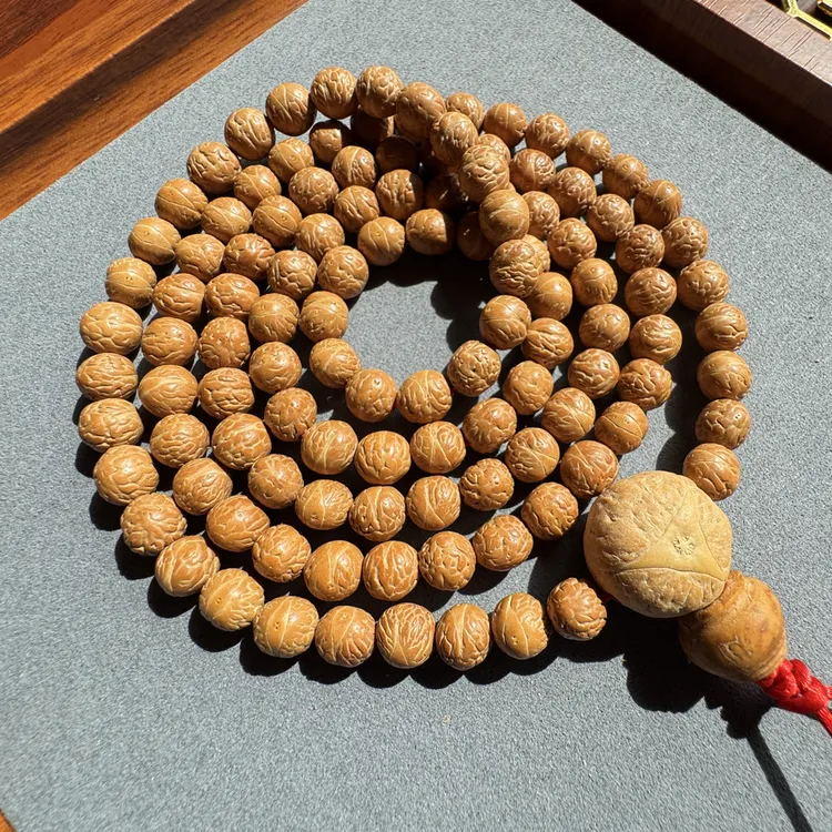 国产小凤眼昭君K1系列酸枣核多圈佛珠手链红皮精品尺寸6.5-7.1mm
