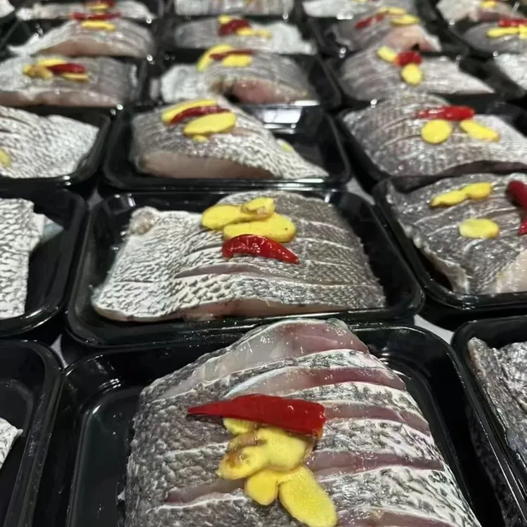 爆腌大米鱼中段新鲜大米鱼切段腌制去头去尾身段部位大鮸鱼