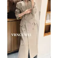 【沙漏大衣】高个子必入！有气质沙漏型大衣（657R0581#）VRNCEWEI