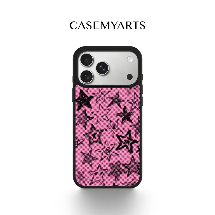 CASEMYARTS星星点点轻薄防摔磁吸手机壳适用苹果17/16/15/Pro/Max