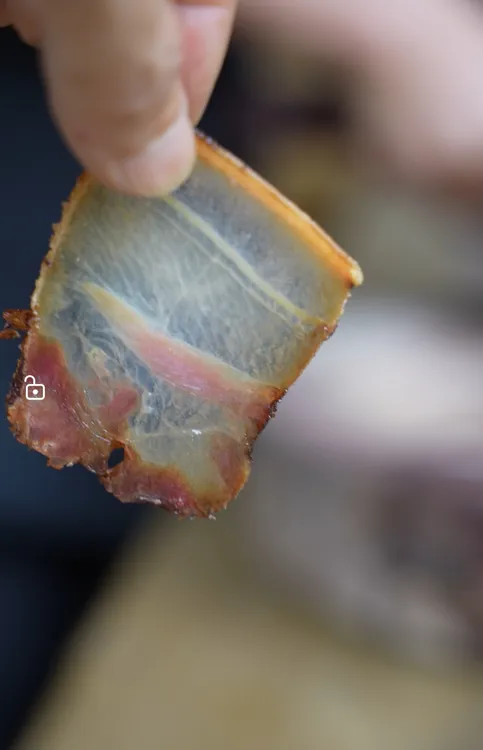 尹定花传统式腊味五花肉烟熏腊肉