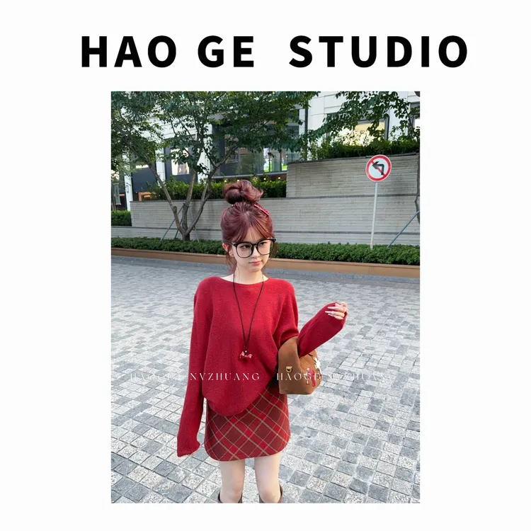 浩哥严选●十二色羊毛衫HGQ5ZZS3220A针织衫预简版圆领短款时尚款