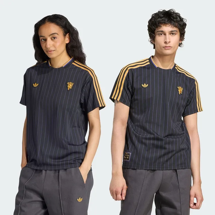 阿迪达斯 (adidas)男子曼联足球休闲文化短袖球衣JN2818