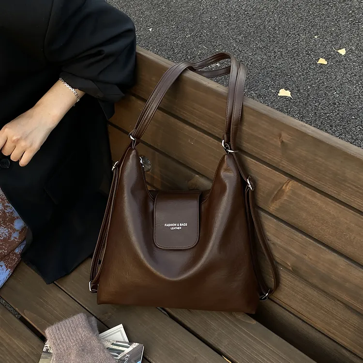 2025新款多用包斜挎款可折叠单肩包女士网红洋气女包大容量潮双背