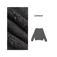 ZOZO HOME ｜织物之美反对称雾凇肌理精织开衫q171636p
