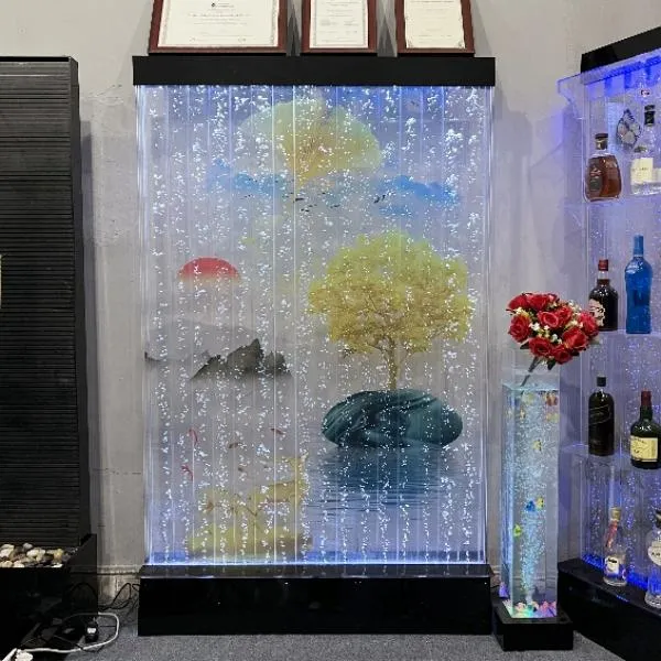 直播间同款 家用商用水幕墙屏风隔断【酒柜款平板款 水幕玄关隔断】