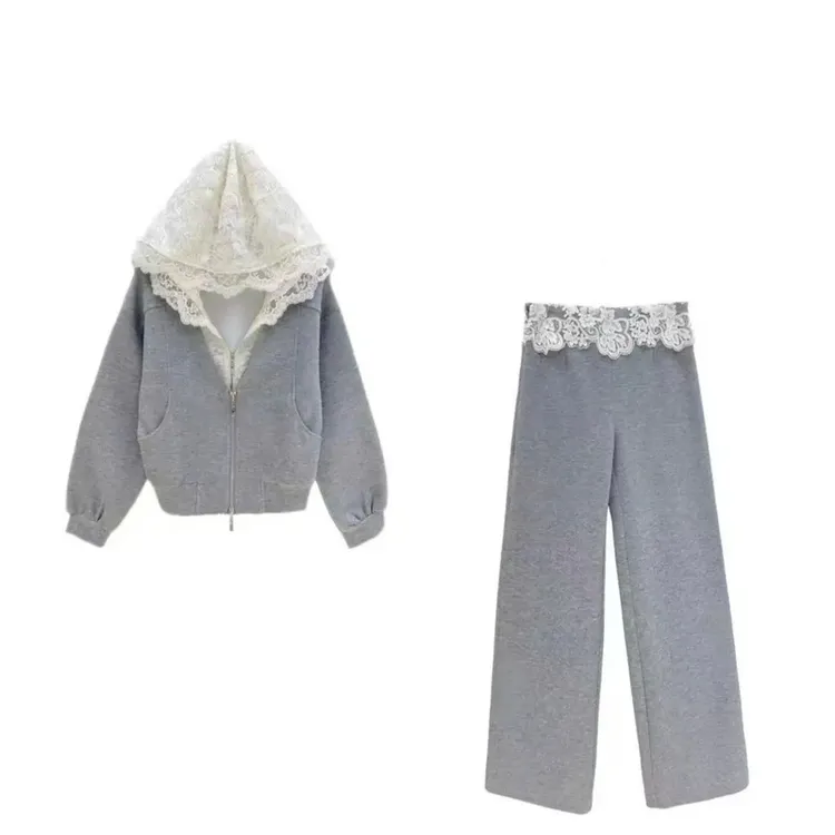 2025春季新款卫衣外套+裤子休闲设计师款套装PF