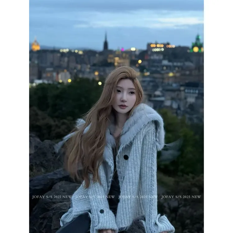 【CHASINGLIGHT】|mv女主|狐狸毛皮草外套 W2840