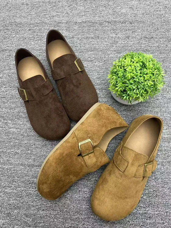 【久心家】百搭时尚圆头全包勃肯鞋