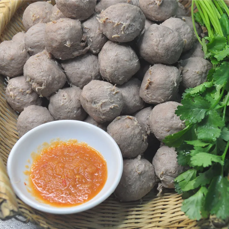 正宗客家牛筋丸250g X3包+正宗客家牛肉丸250g X3.客家特产火锅料