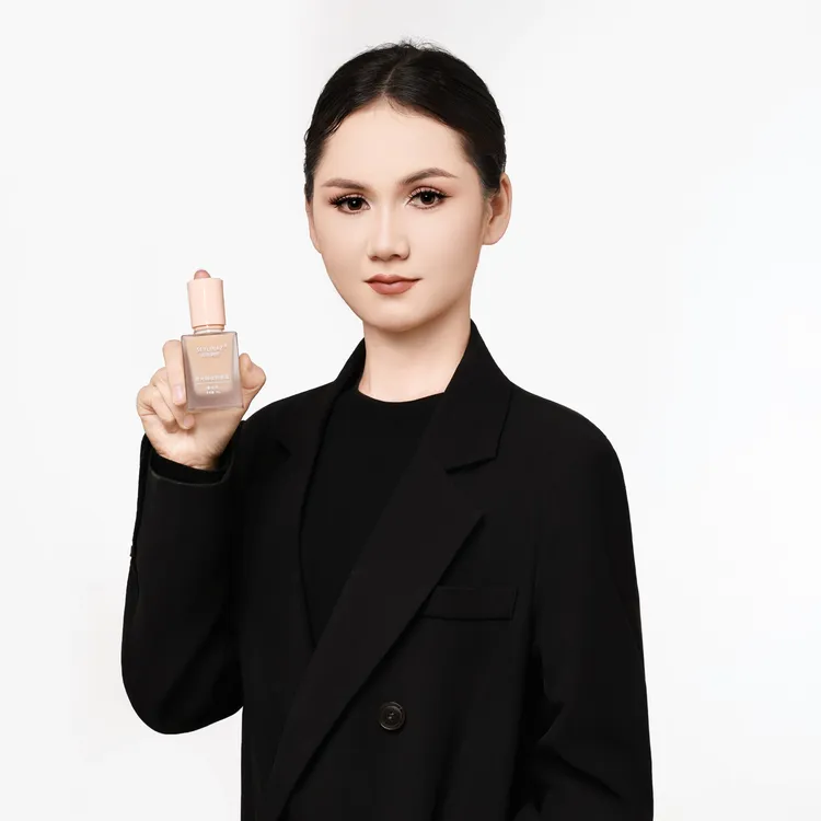 粉底液遮瑕持久不脱妆不卡粉适合干皮油皮