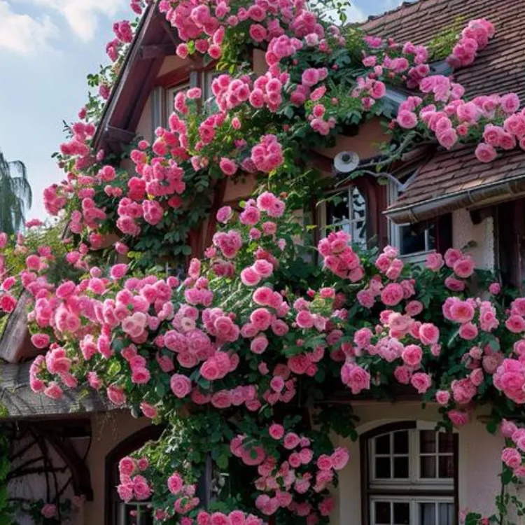 云南无刺爬藤蔷薇花苗四季开花浓香耐寒耐冻庭院阳台地栽盆栽植物