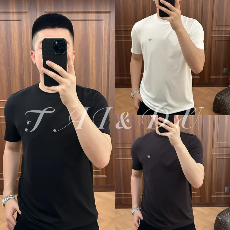 【T恤】MT378爵派尔夏季高端小蜜蜂「薄而有型」极简'小开叉'短袖T恤