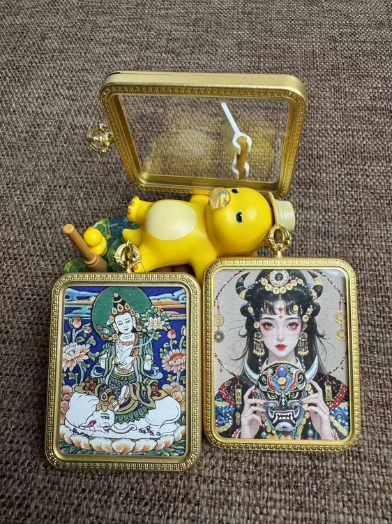 唐卡双面定制 脖挂 4*5尺寸