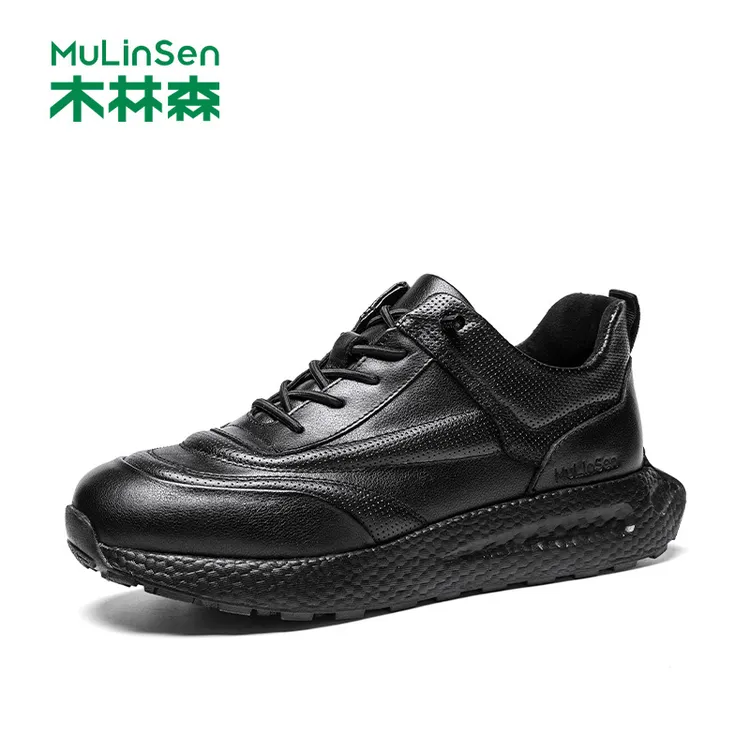 【三重头层牛皮·金标系列】线下臻品 总裁行履商务运动休闲男士皮鞋
