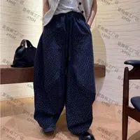XMM.【立体设计小花裤】秋季新款休闲裤洋气时尚百搭潮流-H20251012