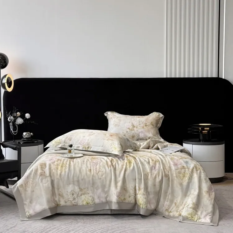 ［转季清仓］100%莱赛尔天丝夏被四件套