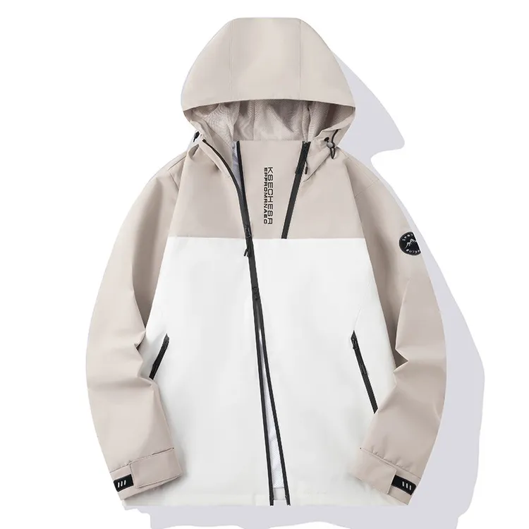 防水防风冲锋衣登山服男女百搭情侣秋冬外套新款连帽户外运动透气