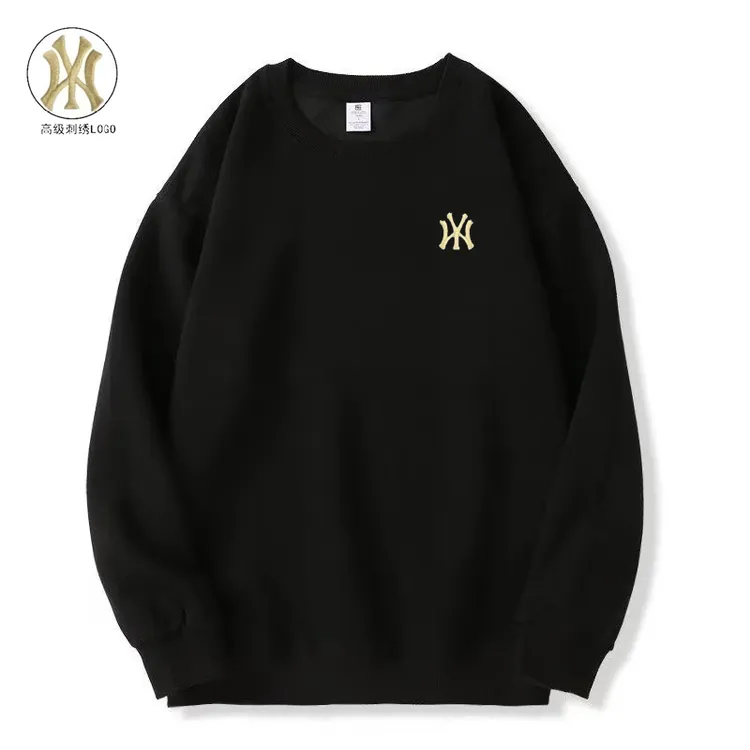 保罗联名刺绣WY秋款卫衣宽松时尚