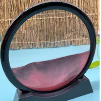 含辰砂工艺品朱砂流沙3D摆件 紫金砂