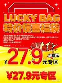 惊喜福袋 什么都有 随机发货（nooooo退 每人1单 多拍拍过均不发）