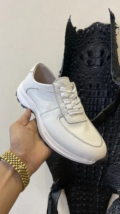 平跟轻便中跟厚底透气休闲皮鞋系带小白鞋皮鞋网面