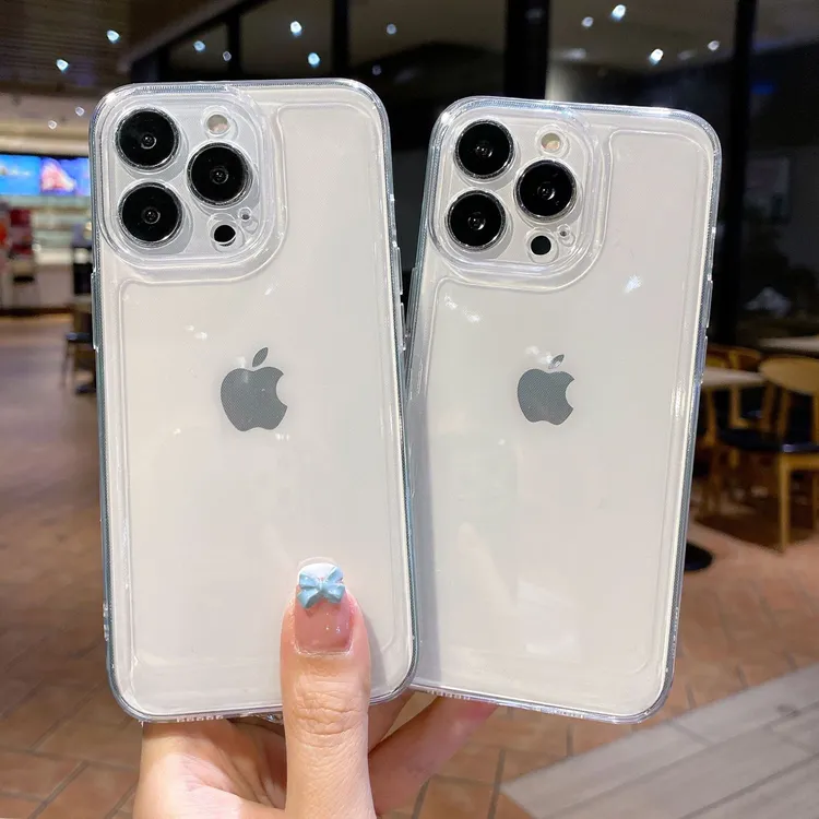 透明太空壳适用iphone16promax手机壳苹果15/14/13防摔保护套12