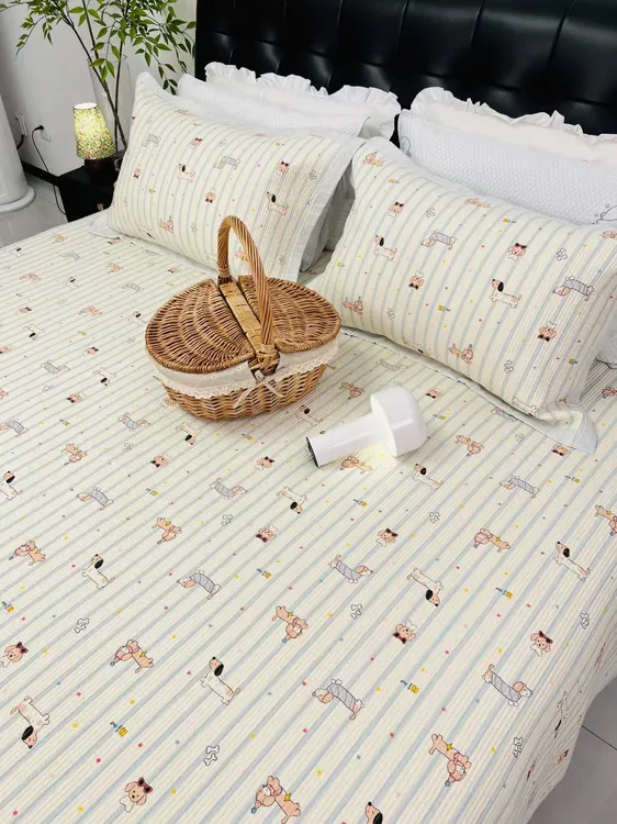 填充物棉花纯棉床盖拼接床，塌塌米多种尺寸选择（单面纯棉）