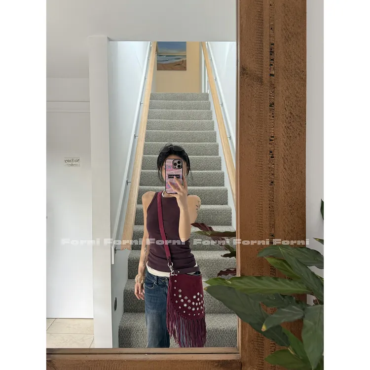 FORNI 胶囊背心 四季通穿基础款精梳棉工字背心2025