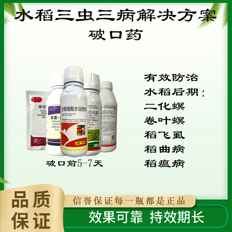 【奥士加】水稻三虫三病解决方案（破口期用药）（每套10亩地）