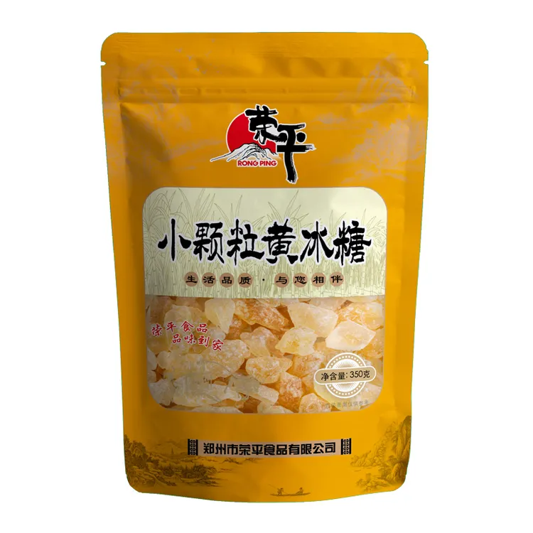 荣平小颗粒黄冰糖350g正宗