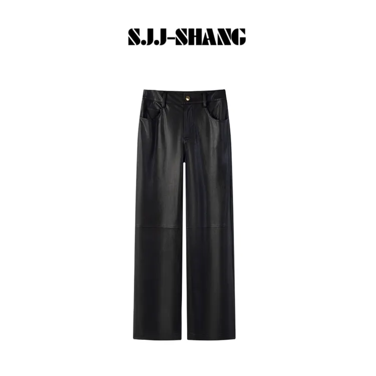 SJJ-SHANG【凯旋】25早秋哑光进口软植鞣蛋白皮直筒q135383p