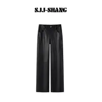 SJJ-SHANG【凯旋】25早秋哑光进口软植鞣蛋白皮直筒q135383p
