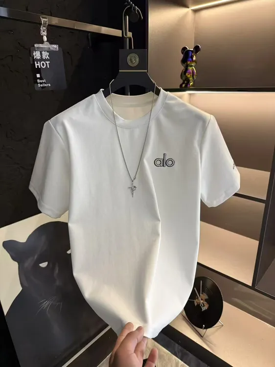 潮流风男士t恤休闲时尚刺绣圆领t恤【2545】轻奢痞帅男装