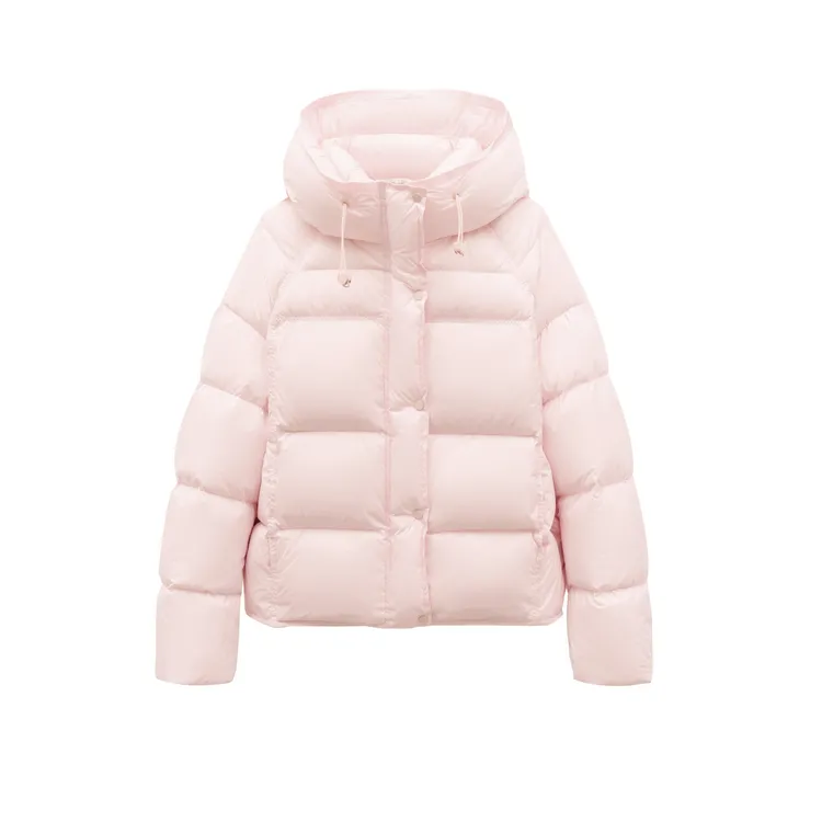 【90白鹅绒】零动感云朵泡芙短款加厚连帽保暖羽绒YYYC-02