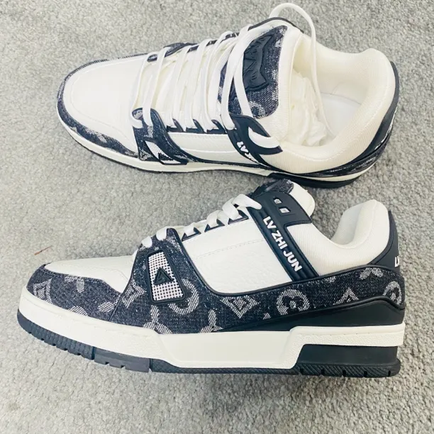 夏季时尚休闲板鞋男鞋板鞋休闲拼色透气休闲男鞋轻奢高端开车男鞋