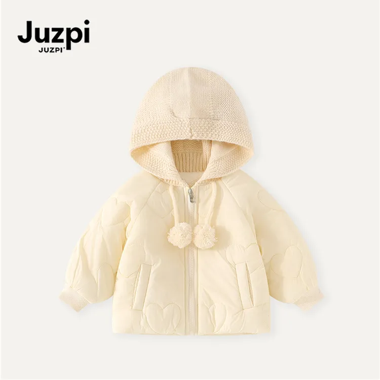 橘止皮·女童棉服外套2025冬季韩版洋儿童连帽棉衣棉袄DW252271