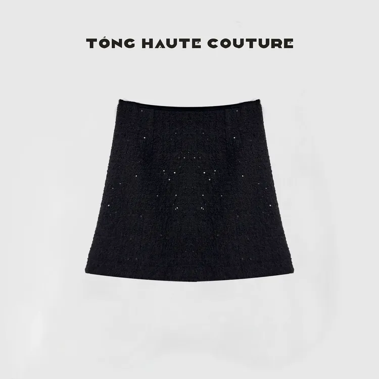 【悦禾】秋季新款高级感绵羊毛+羊驼毛时尚百搭半裙 YW276