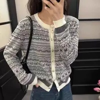 【卷王】三彩提花针织毛衫【001-050】