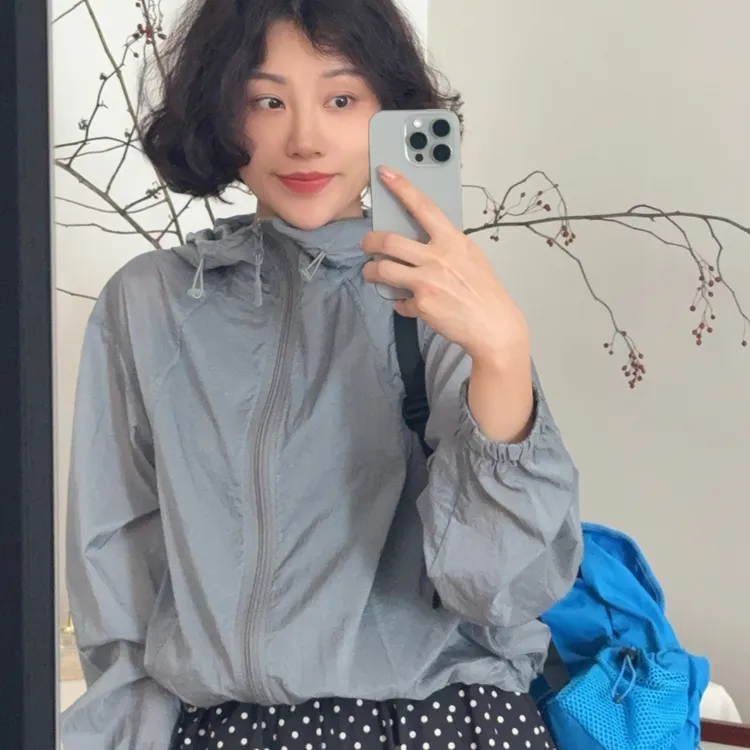XIYE&W【灰色防晒衣】高密防晒外套