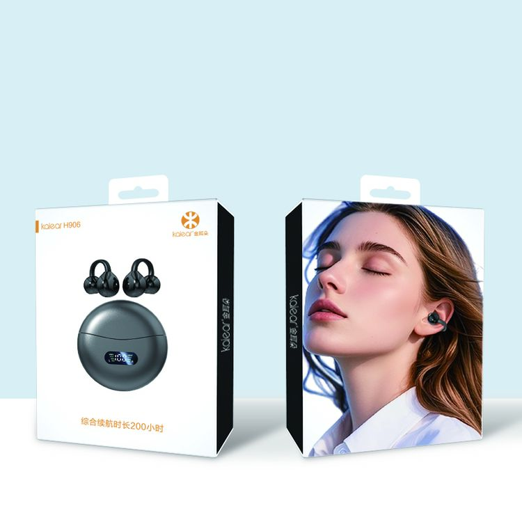 金耳朵H906夹耳式开放式网红蓝牙耳机
