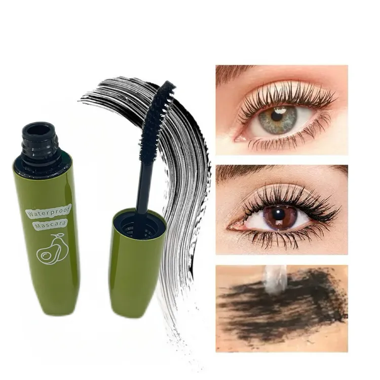 deleyza睫毛膏防水防汗不晕染不掉色加密卷翘纤长